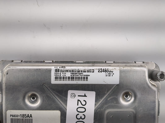 2018-2019 Dodge Charger PCM Engine Control Computer ECU ECM PCU OEM P/N:P68331185AA Fits Fits 2018 2019 OEM Used Auto Parts