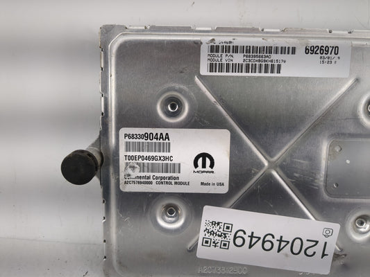 2018-2019 Dodge Charger PCM Engine Control Computer ECU ECM PCU OEM P/N:P68330904AA Fits Fits 2018 2019 OEM Used Auto Parts