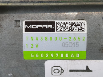 2016-2020 Dodge Durango Car Starter Motor Solenoid OEM P/N:TN438000-2652 56029780AD Fits Fits 2016 2017 2018 2019 2020 2021 2022 OEM Used Auto Parts