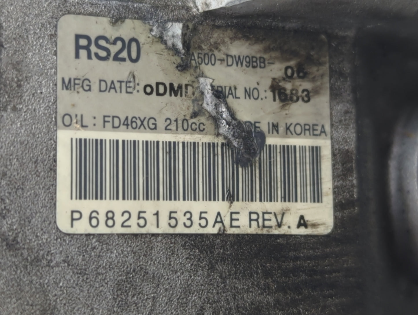 2016-2022 Dodge Durango Air Conditioning A/c Ac Compressor Oem - Oemusedautoparts1.com