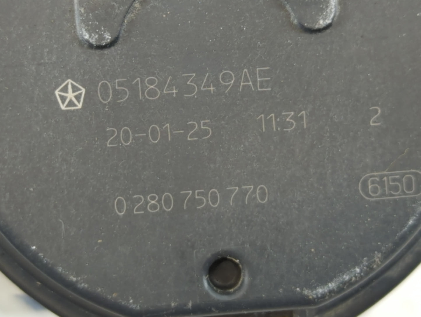 2011-2022 Dodge Durango Throttle Body P/N:0 280 750 770 05184349AE Fits OEM Used Auto Parts - Oemusedautoparts1.com