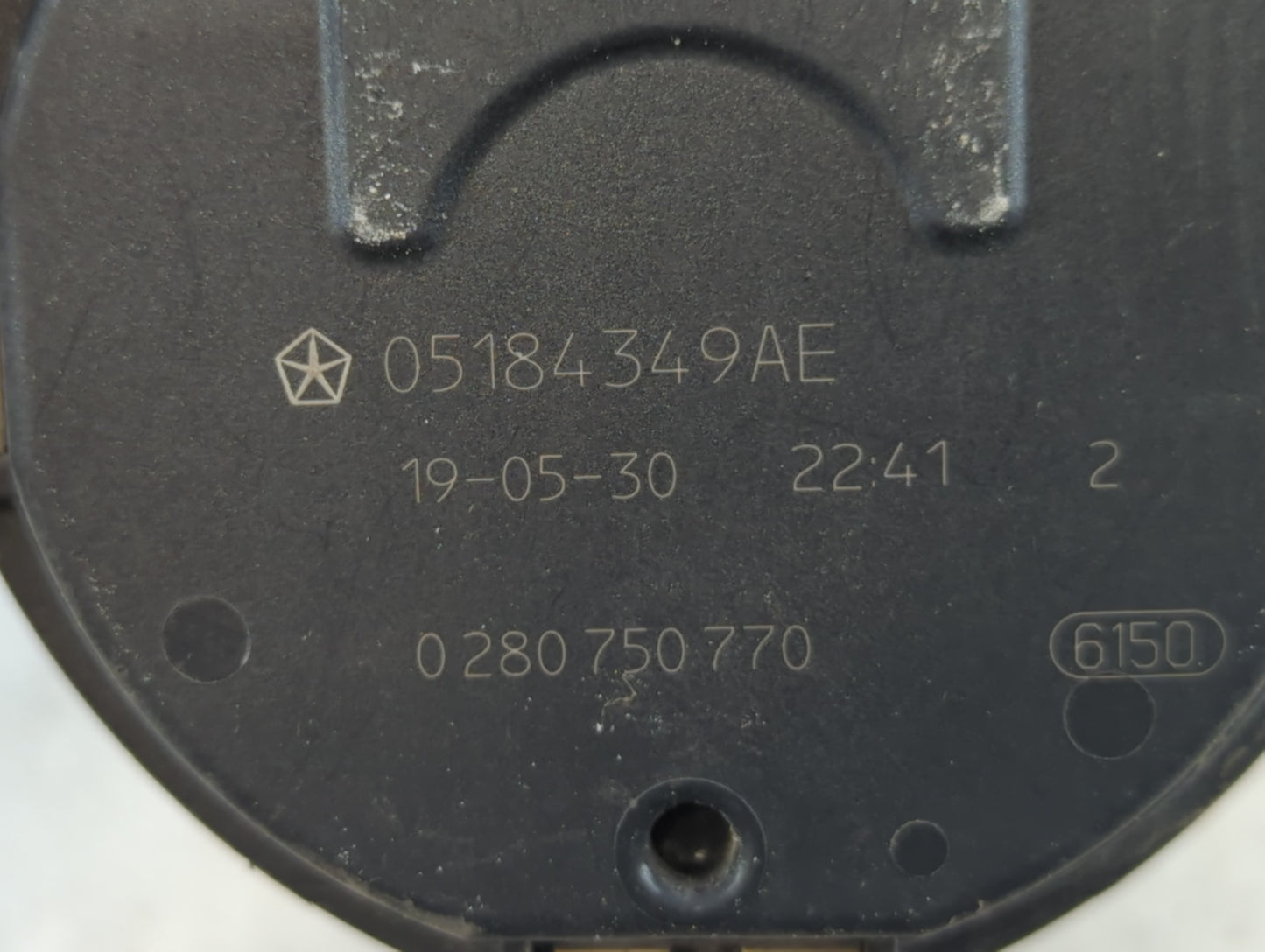 2011-2019 Dodge Journey Throttle Body P/N:0 280 750 770 05184349AE Fits OEM Used Auto Parts - Oemusedautoparts1.com