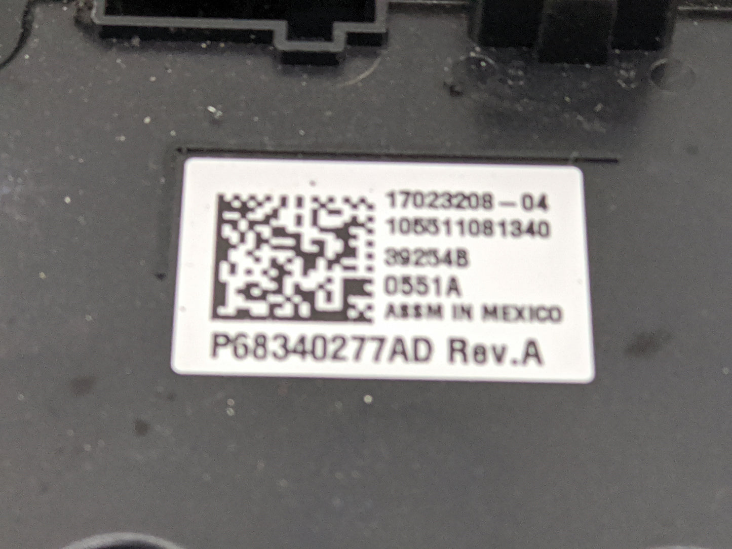2019 Dodge Ram 1500 Climate Control Module Temperature AC/Heater Replacement P/N:P68340277AD Fits Fits 2020 2021 2022 OEM Us