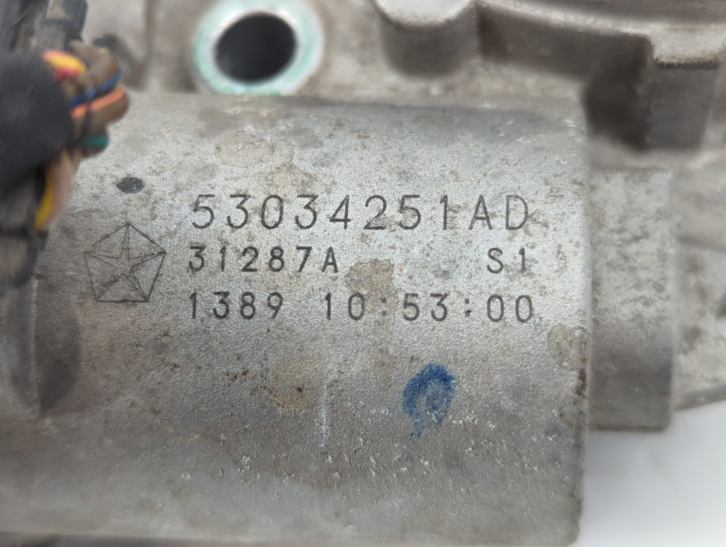 2019 Dodge Ram 1500 Throttle Body P/N:53034251AD Fits Fits 2012 2013 2014 2015 2016 2017 2018 2020 2021 2022 OEM Used Auto P