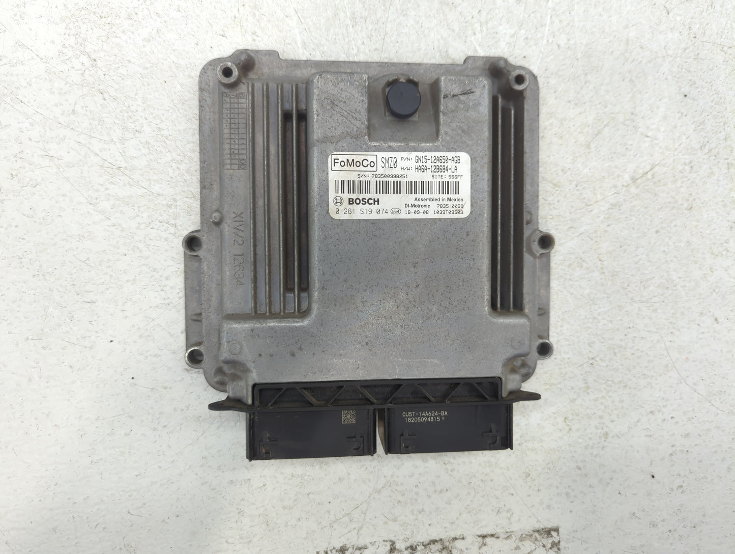 2018-2021 Ford Ecosport PCM Engine Control Computer ECU ECM PCU OEM P/N:GN15-12A650-AGB Fits Fits 2018 2019 2020 2021 OEM Us