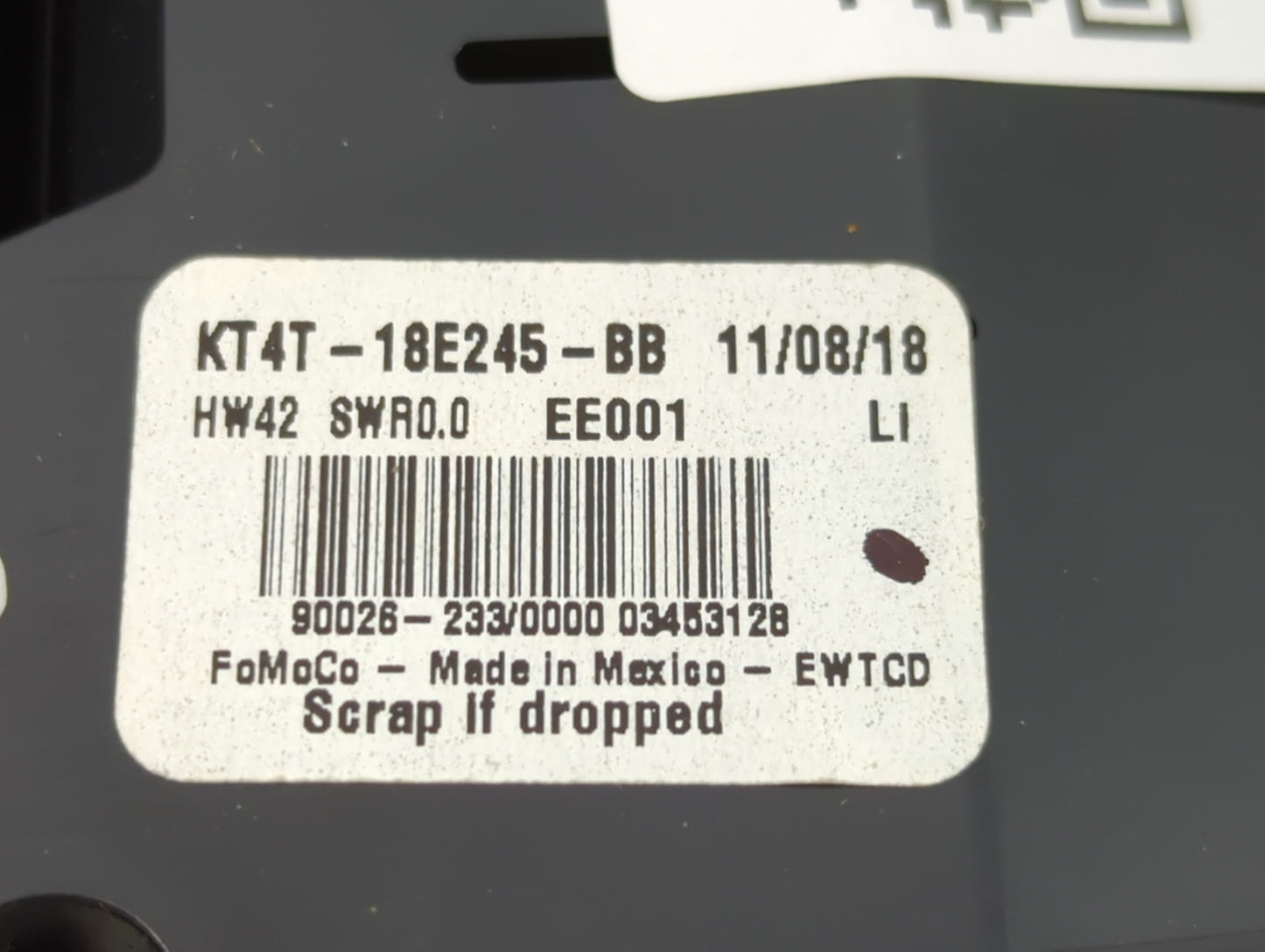 2019-2020 Ford Edge Radio Control Panel - Oemusedautoparts1.com
