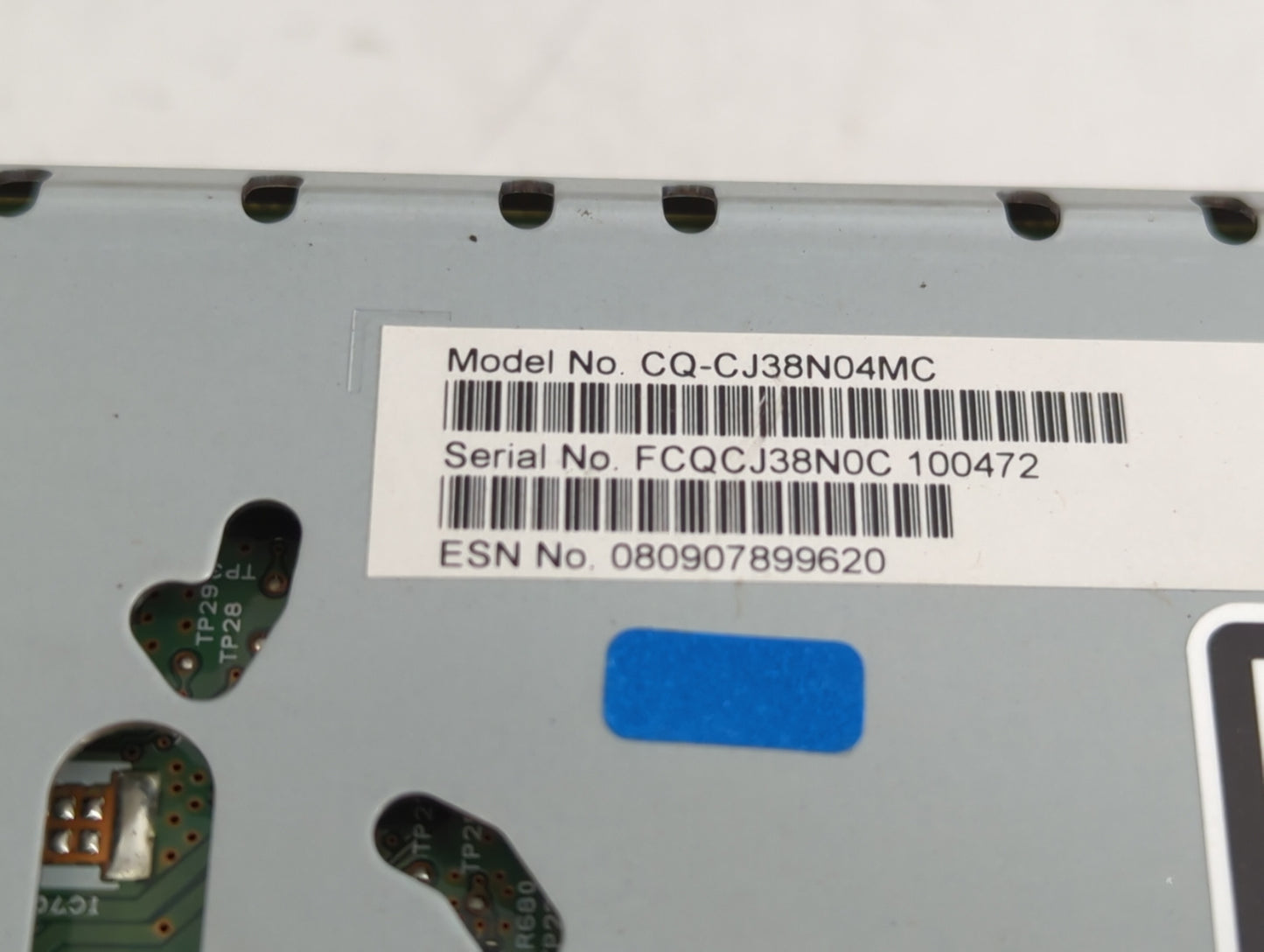 2019 Ford Edge Radio AM FM Cd Player Receiver Replacement Fits OEM Used Auto Parts - Oemusedautoparts1.com