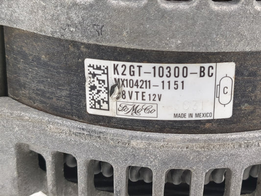 2019-2020 Ford Edge Alternator Replacement Generator Charging Assembly Engine OEM P/N:MX104211-1151 K2GT-10300-BC Fits OEM Used Auto Parts