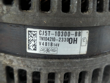 2013-2019 Ford Escape Alternator Replacement Generator Charging Assembly Engine OEM P/N:TN104210-2330 CJ5T-10300-BB Fits OEM Used Auto Parts