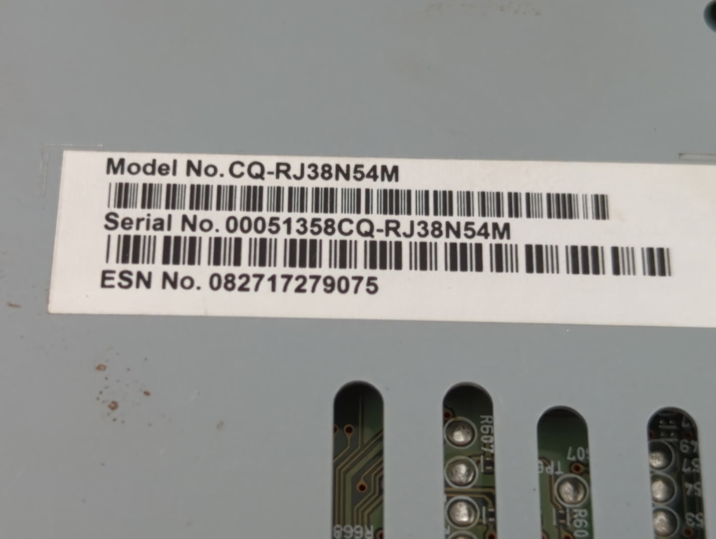 2019 Ford Escape Radio AM FM Cd Player Receiver Replacement Fits OEM Used Auto Parts - Oemusedautoparts1.com