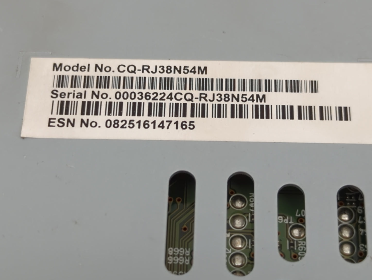2019 Ford Escape Radio AM FM Cd Player Receiver Replacement Fits OEM Used Auto Parts - Oemusedautoparts1.com