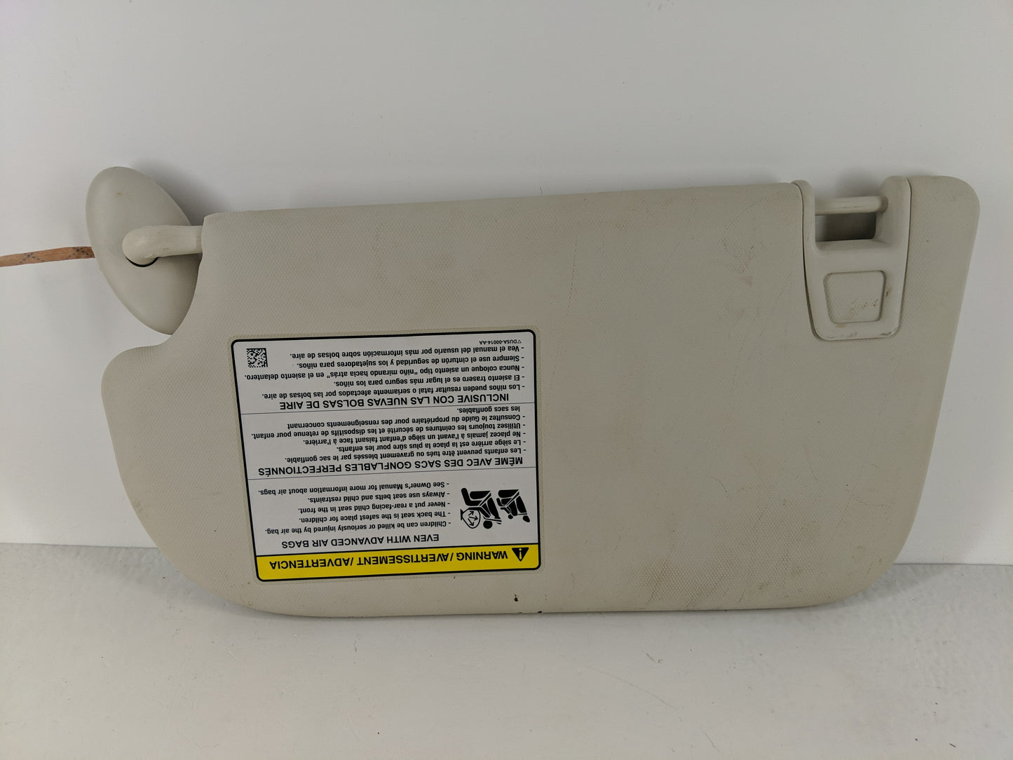 2013-2019 Ford Escape Sun Visor Shade Replacement Passenger Right Mirror Fits Fits 2013 2014 2015 2016 2017 2018 2019 OEM Us