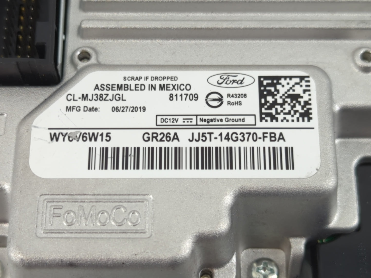 2016-2019 Ford Escape Information Display Screen - Oemusedautoparts1.com
