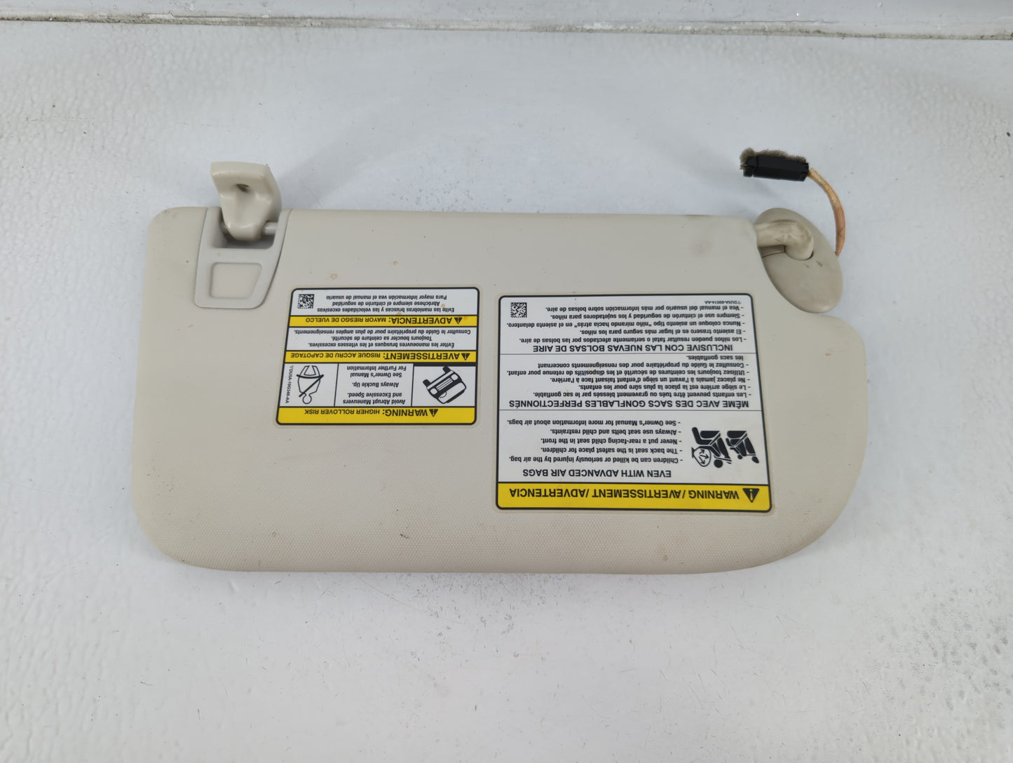 2013-2019 Ford Escape Sun Visor Shade Replacement Driver Left Mirror Fits Fits 2013 2014 2015 2016 2017 2018 2019 OEM Used A