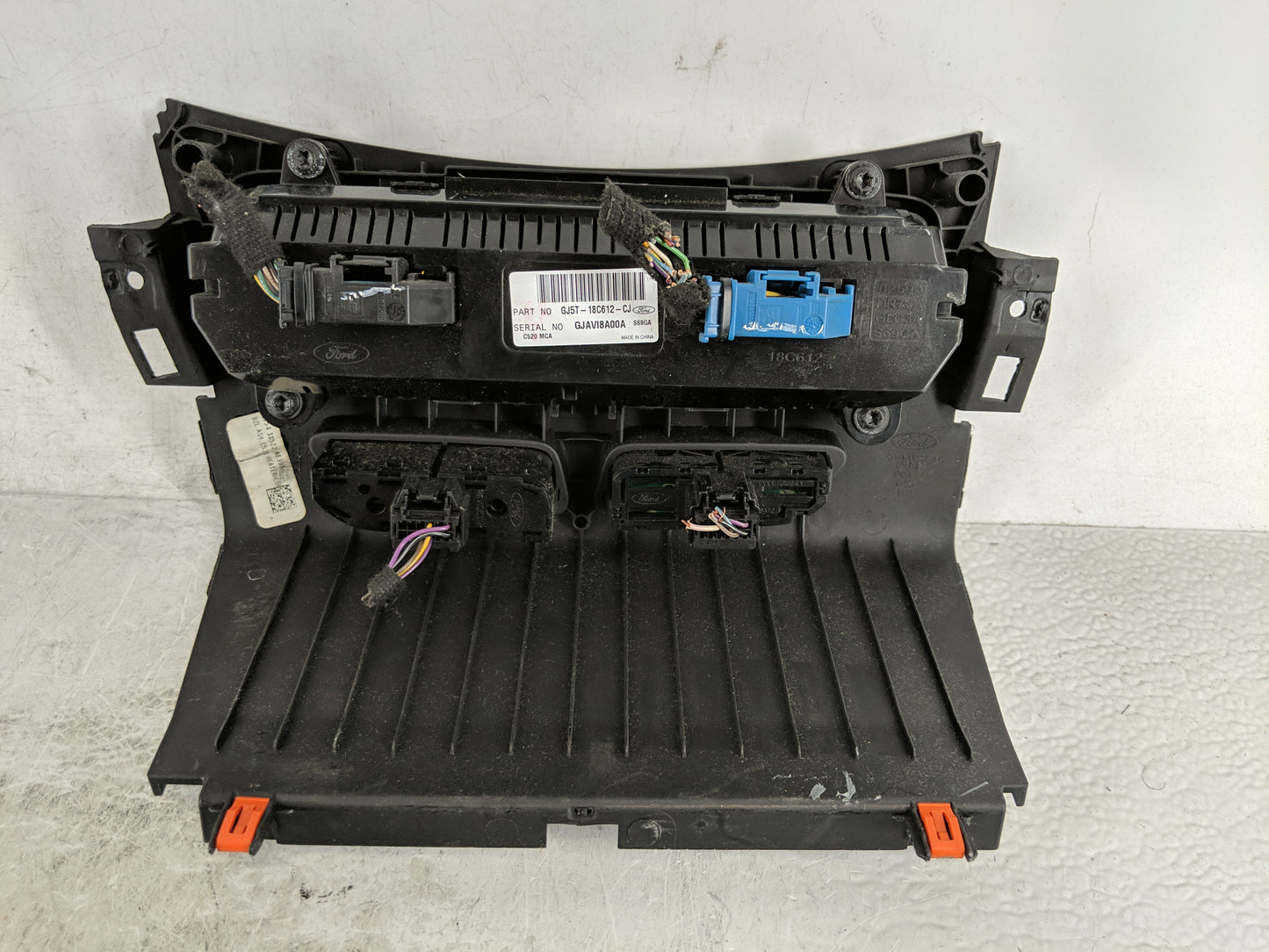 2018-2019 Ford Escape Climate Control Module Temperature AC/Heater Replacement P/N:GJ5T-18C612-CJ Fits Fits 2018 2019 OEM Us