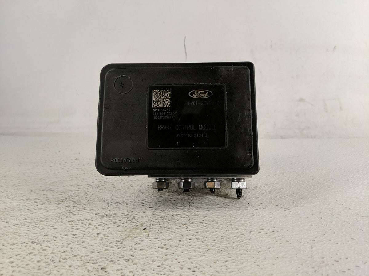 2017-2019 Ford Escape Anti-Lock Brake ABS Pump Module Actuator OEM P/N:GV61-2C219-DL Fits Fits 2017 2018 2019 OEM Used Auto