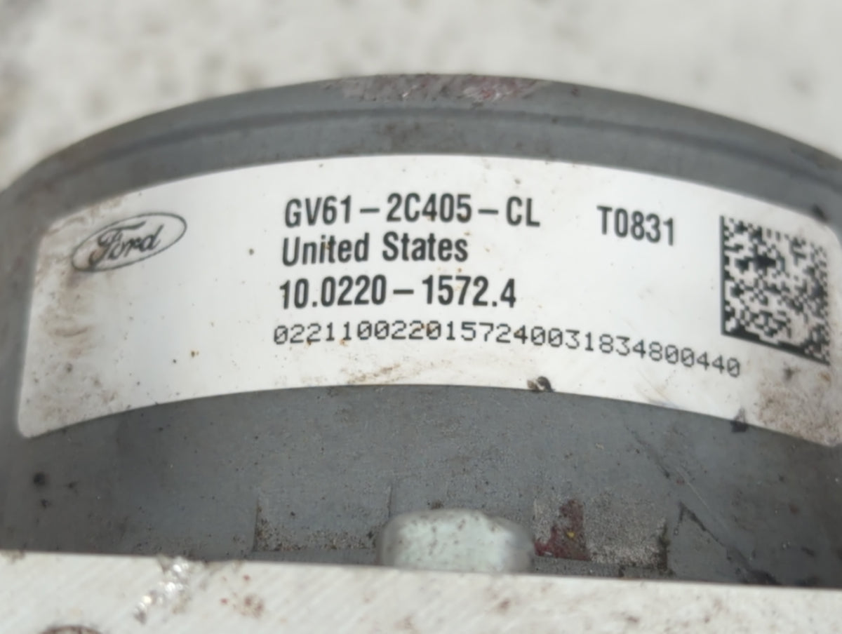 2017-2019 Ford Escape Anti-Lock Brake ABS Pump Module Actuator OEM P/N:GV61-2C219-DL Fits Fits 2017 2018 2019 OEM Used Auto
