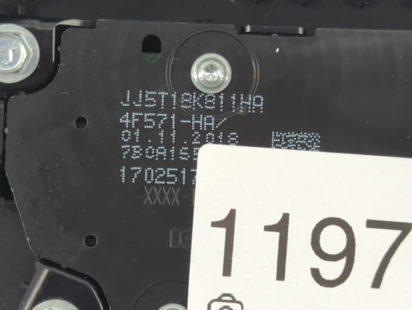 2017-2019 Ford Escape Radio Control Panel - Oemusedautoparts1.com