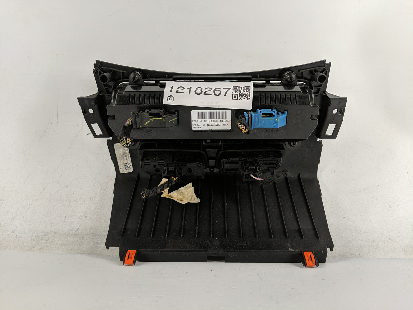 2018-2019 Ford Escape Climate Control Module Temperature AC/Heater Replacement P/N:GJ5T-18C612-CK Fits Fits 2018 2019 OEM Us