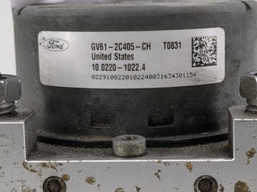 2017-2019 Ford Escape ABS Pump Control Module Replacement P/N:GV61-2C405-CL GV61-2C405-CH Fits Fits 2017 2018 2019 OEM Used Auto Parts