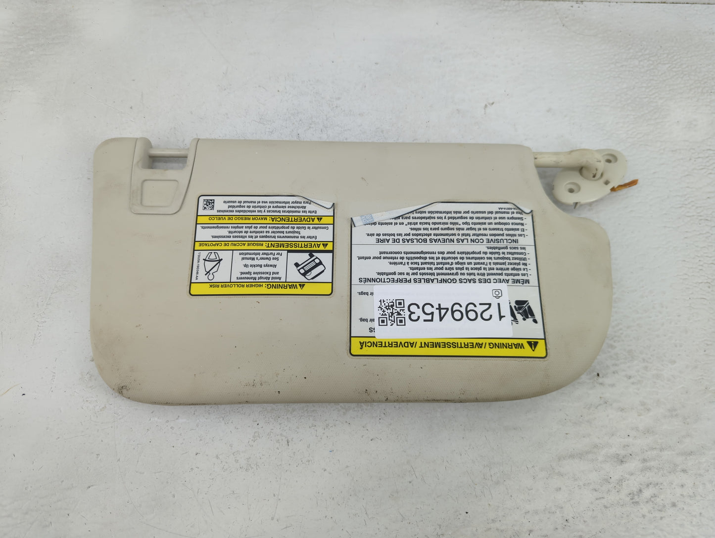2013-2019 Ford Escape Sun Visor Shade Replacement Passenger Right Mirror Fits Fits 2013 2014 2015 2016 2017 2018 2019 OEM Us