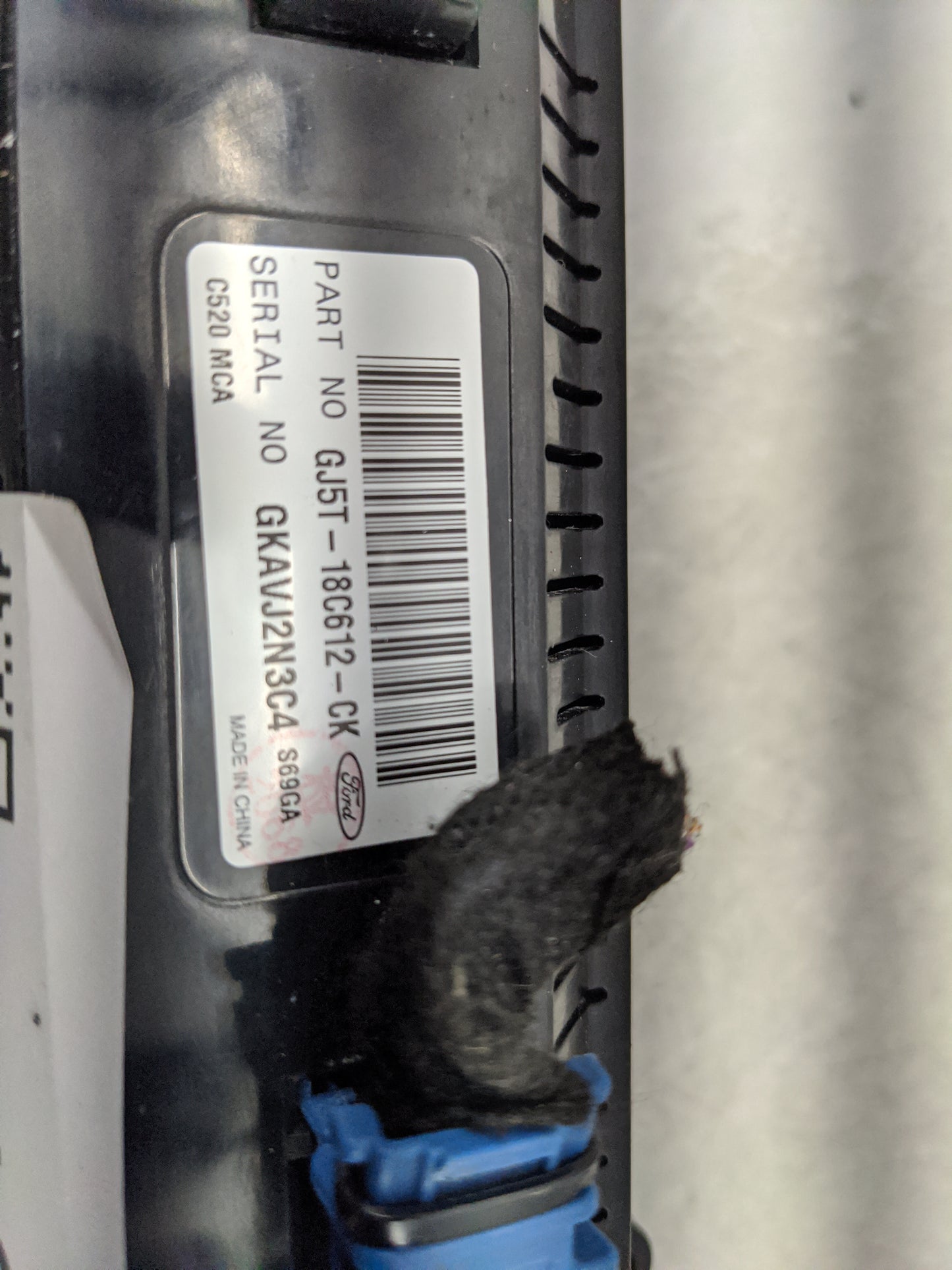 2018-2019 Ford Escape Climate Control Module Temperature AC/Heater Replacement P/N:GJ5T-18C612-CK Fits Fits 2018 2019 OEM Us