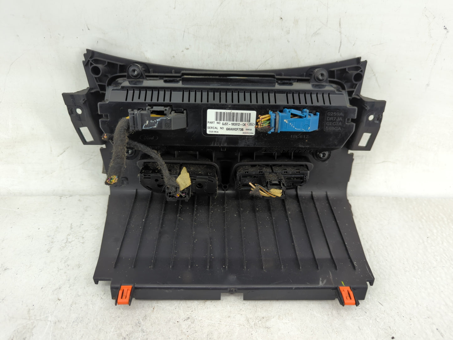 2018-2019 Ford Escape Climate Control Module Temperature AC/Heater Replacement P/N:GJ5T-18C612-CK Fits Fits 2018 2019 OEM Us