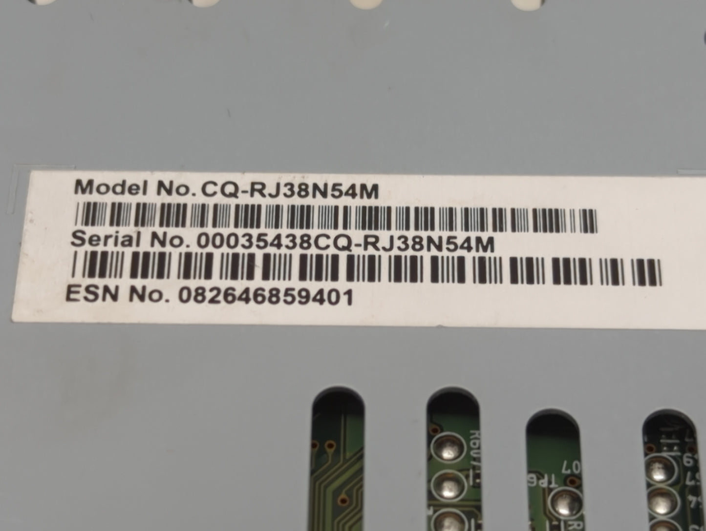 2019 Ford Escape Radio AM FM Cd Player Receiver Replacement P/N:GJ5T-19C107-KA Fits OEM Used Auto Parts - Oemusedautoparts1.
