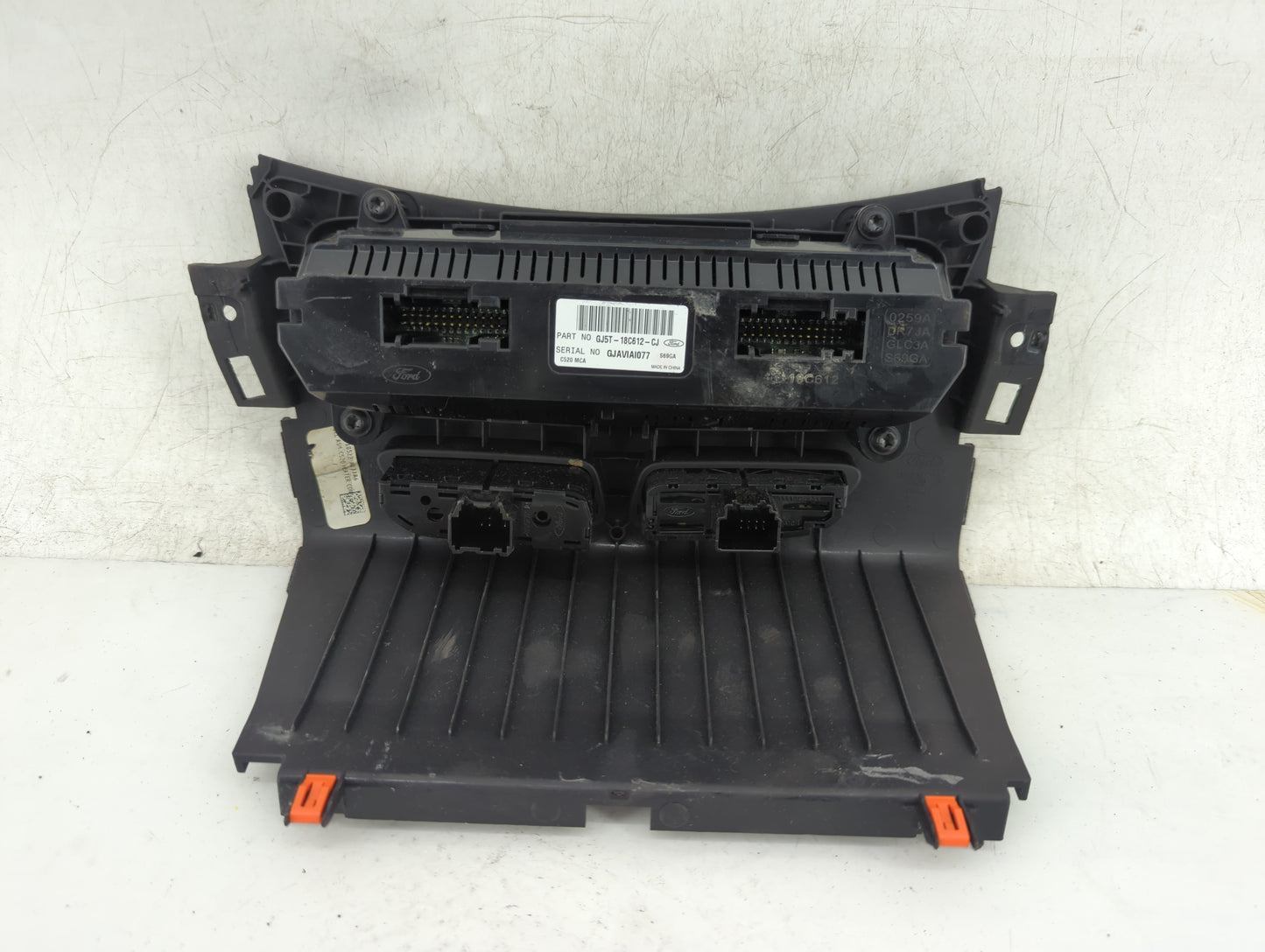 2018-2019 Ford Escape Climate Control Module Temperature AC/Heater Replacement P/N:GJ5T-18C612-CJ Fits Fits 2018 2019 OEM Us