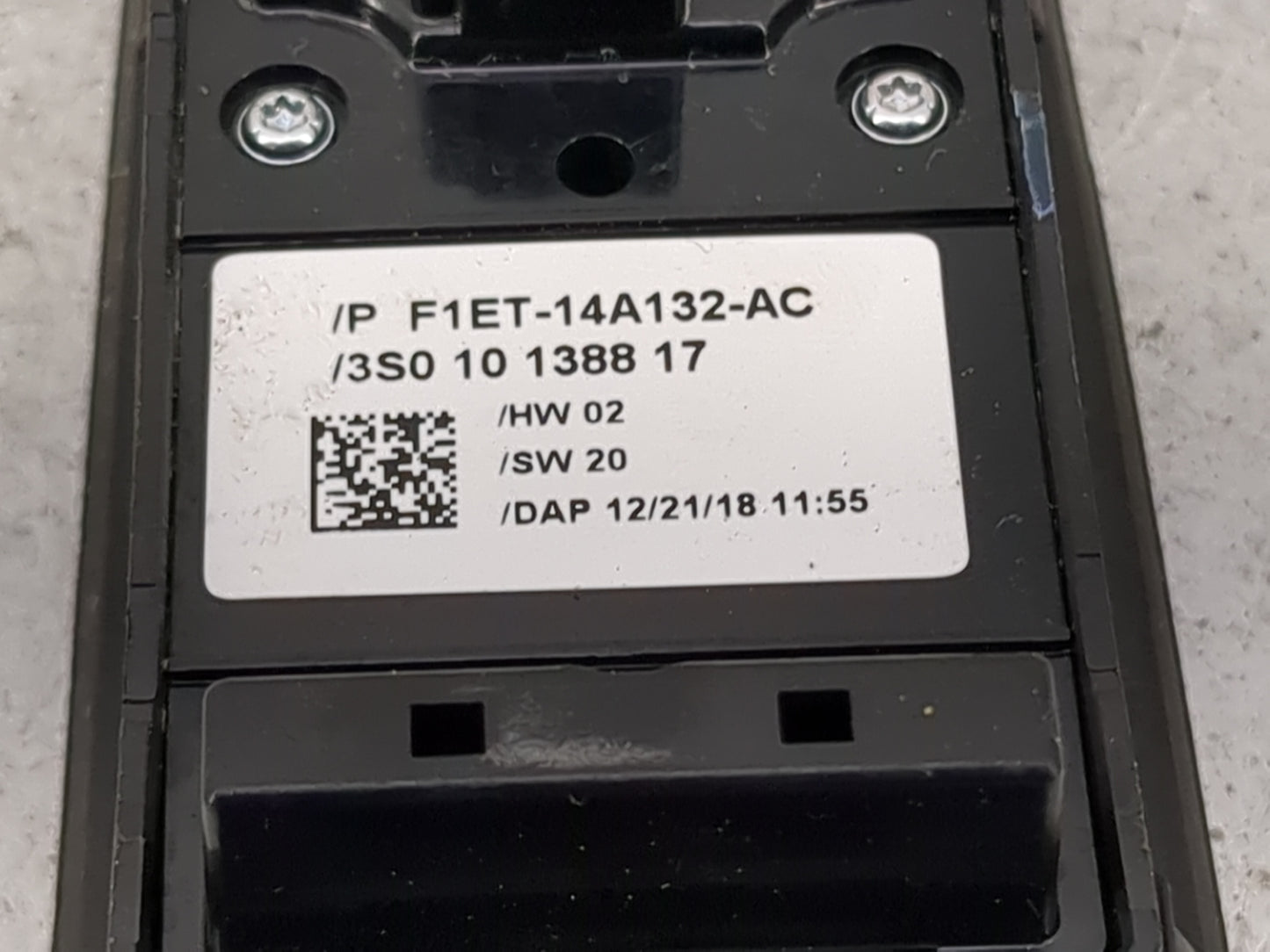 2013-2019 Ford Escape Master Power Window Switch Replacement Driver Side Left P/N:F1ET-14A132-AC Fits OEM Used Auto Parts -