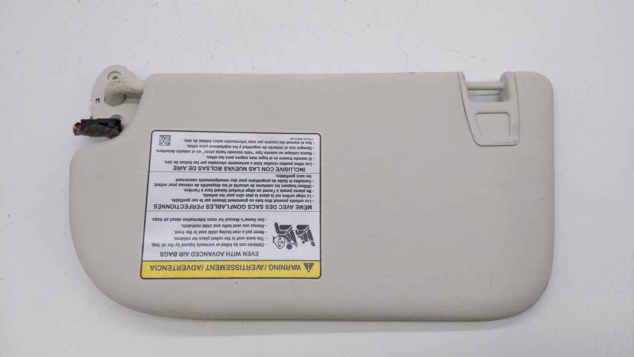 2013-2019 Ford Escape Sun Visor Shade Replacement Passenger Right Mirror Fits Fits 2013 2014 2015 2016 2017 2018 2019 OEM Us