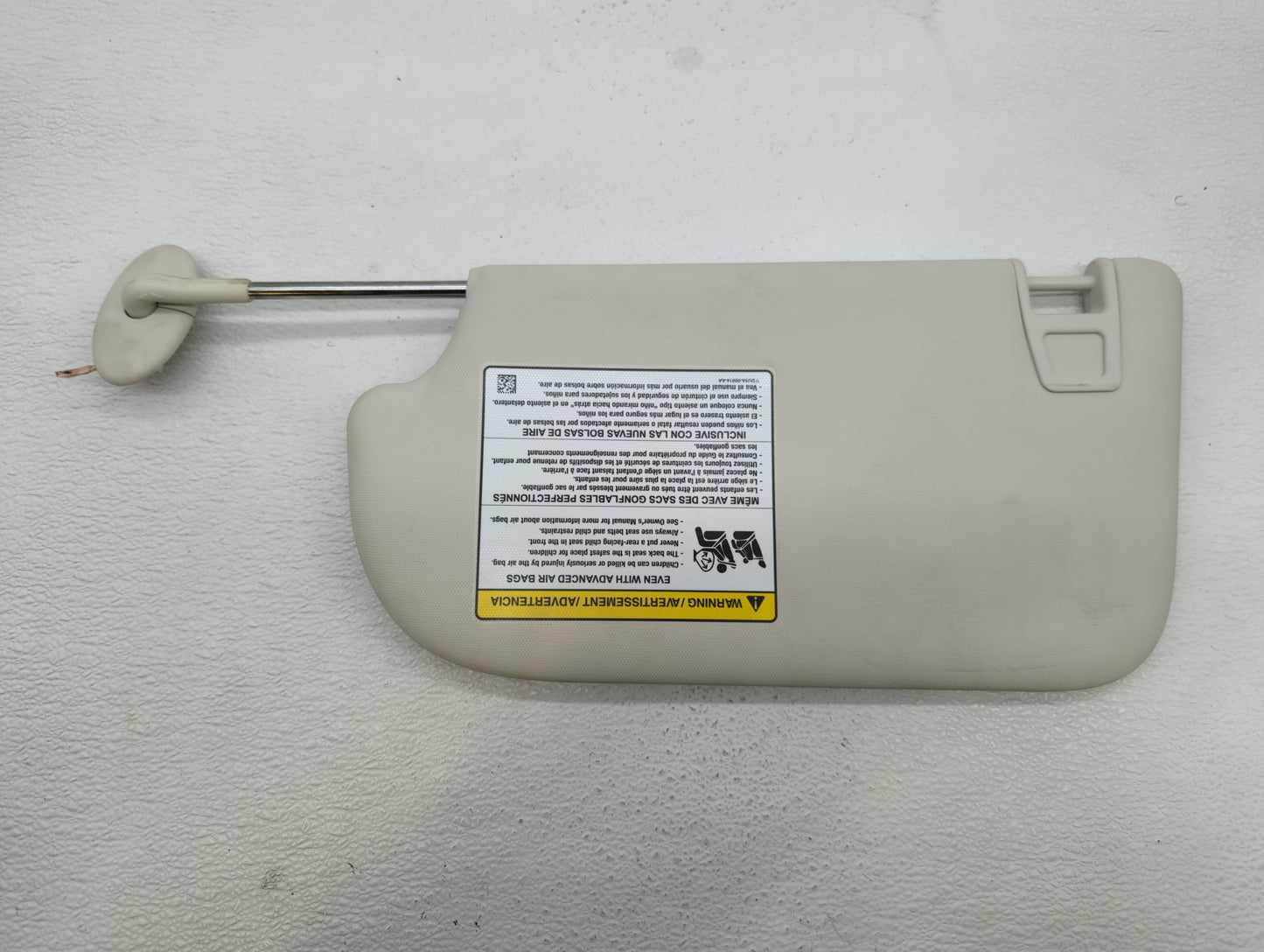 2013-2019 Ford Escape Sun Visor Shade Replacement Passenger Right Mirror Fits Fits 2013 2014 2015 2016 2017 2018 2019 OEM Us