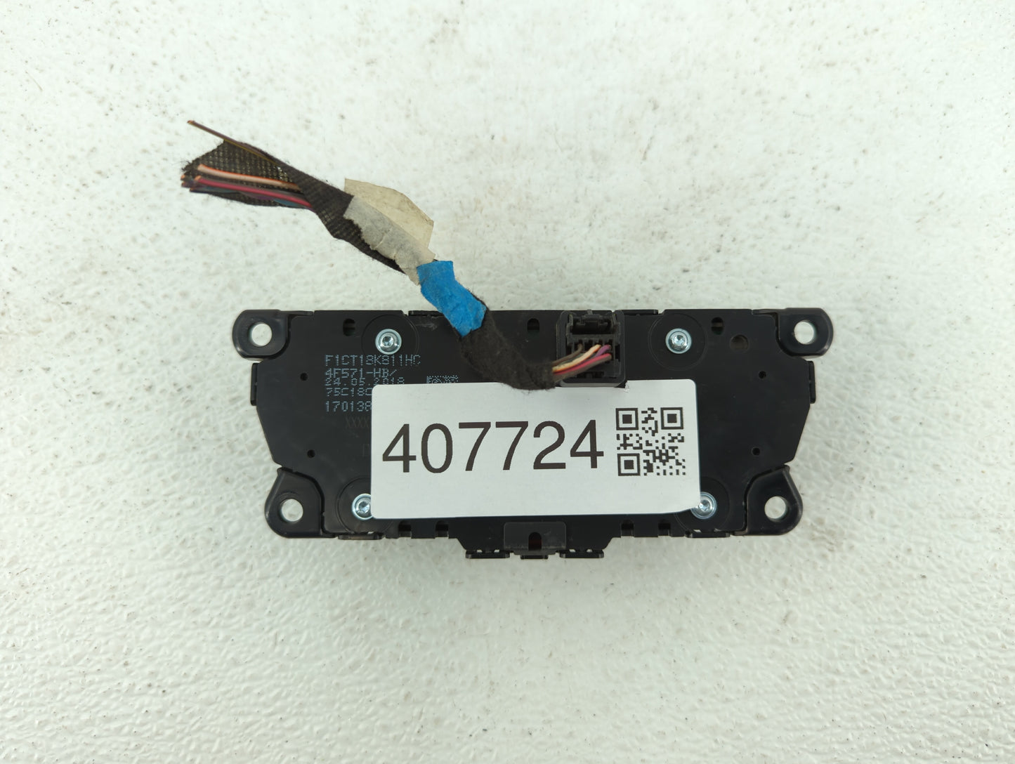 2017-2019 Ford Escape Radio Control Panel - Oemusedautoparts1.com