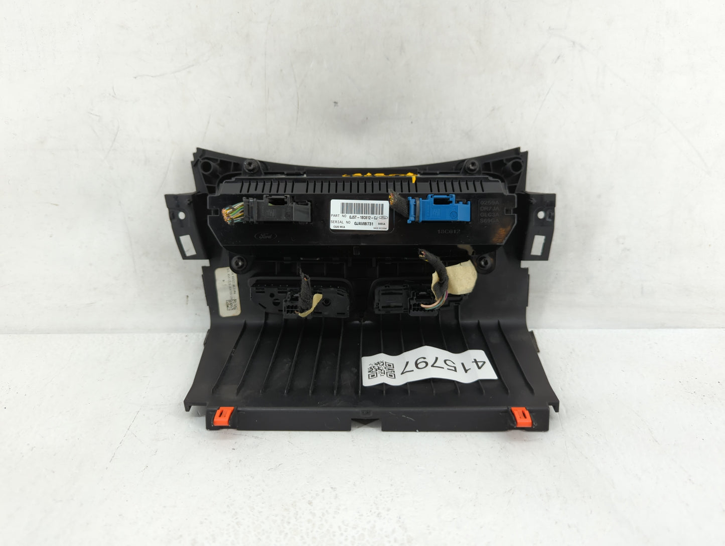 2018-2019 Ford Escape Climate Control Module Temperature AC/Heater Replacement P/N:GJ5T-18C612-CJ GJ5T-18C612-CH Fits OEM Us