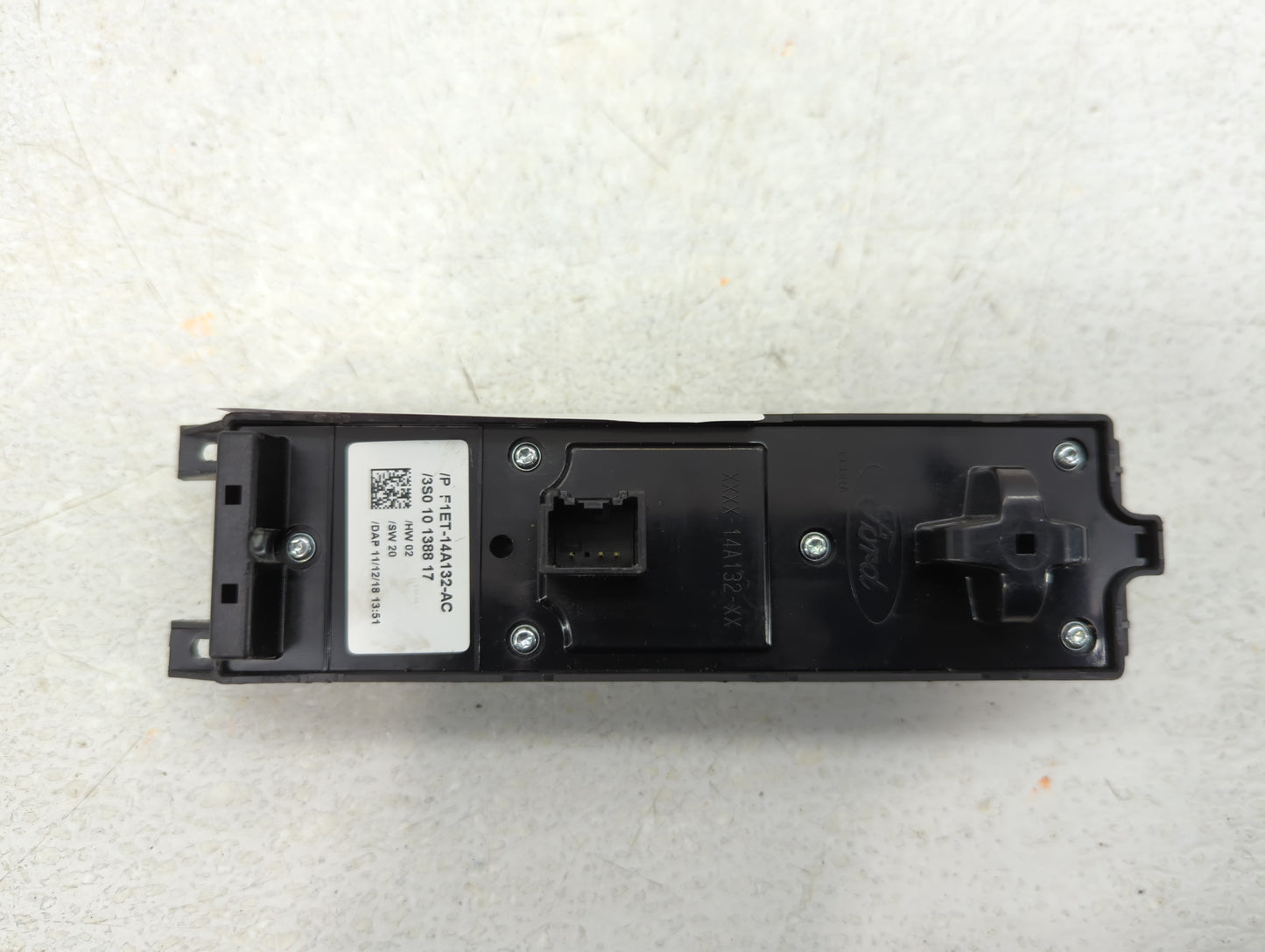2017-2019 Ford Escape Master Power Window Switch Replacement Driver Side Left P/N:F1ET-14A132-AC 3S0 10 1388 17 Fits OEM Use