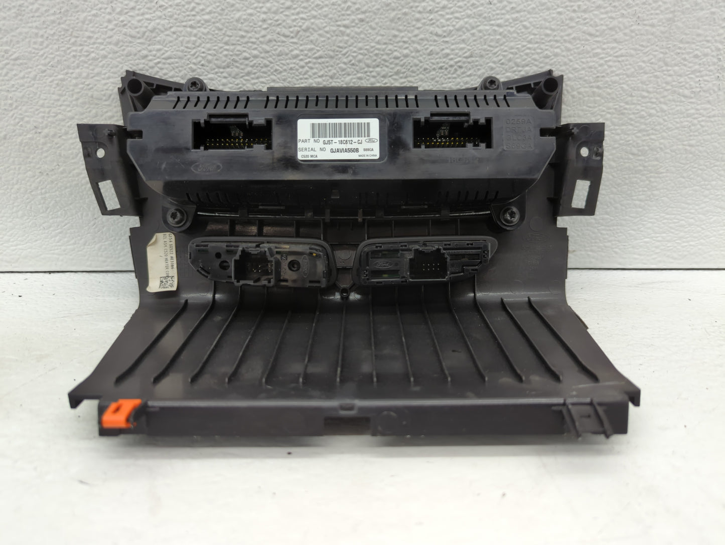 2018-2019 Ford Escape Climate Control Module Temperature AC/Heater Replacement P/N:GJ5T-18C612-CJ Fits Fits 2018 2019 OEM Us