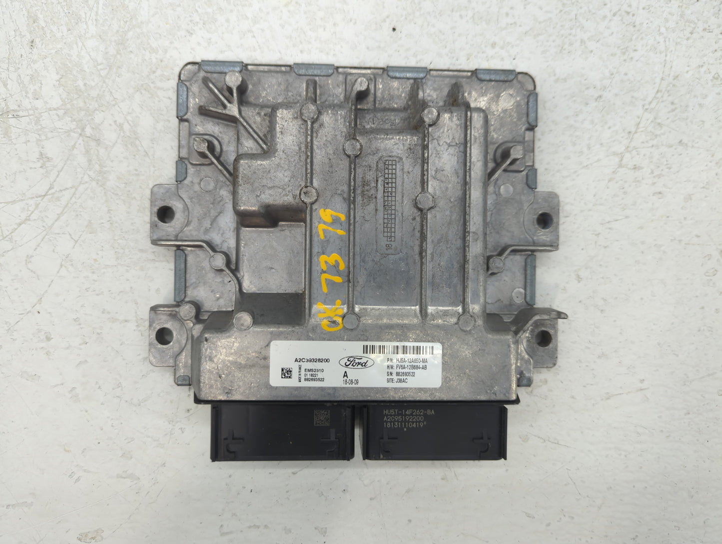 2017-2019 Ford Escape PCM Engine Control Computer ECU ECM PCU OEM P/N:HJ5A-12A650-MA Fits Fits 2017 2018 2019 OEM Used Auto