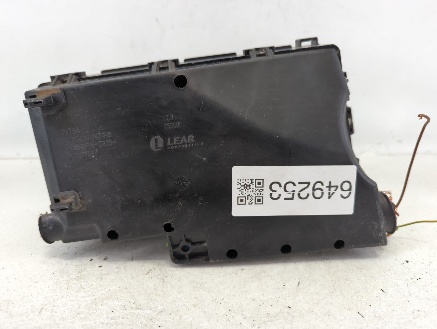 2019 Ford Escape Fusebox Fuse Box Panel Relay Module P/N:AV6T-14A067-AD Fits OEM Used Auto Parts - Oemusedautoparts1.com