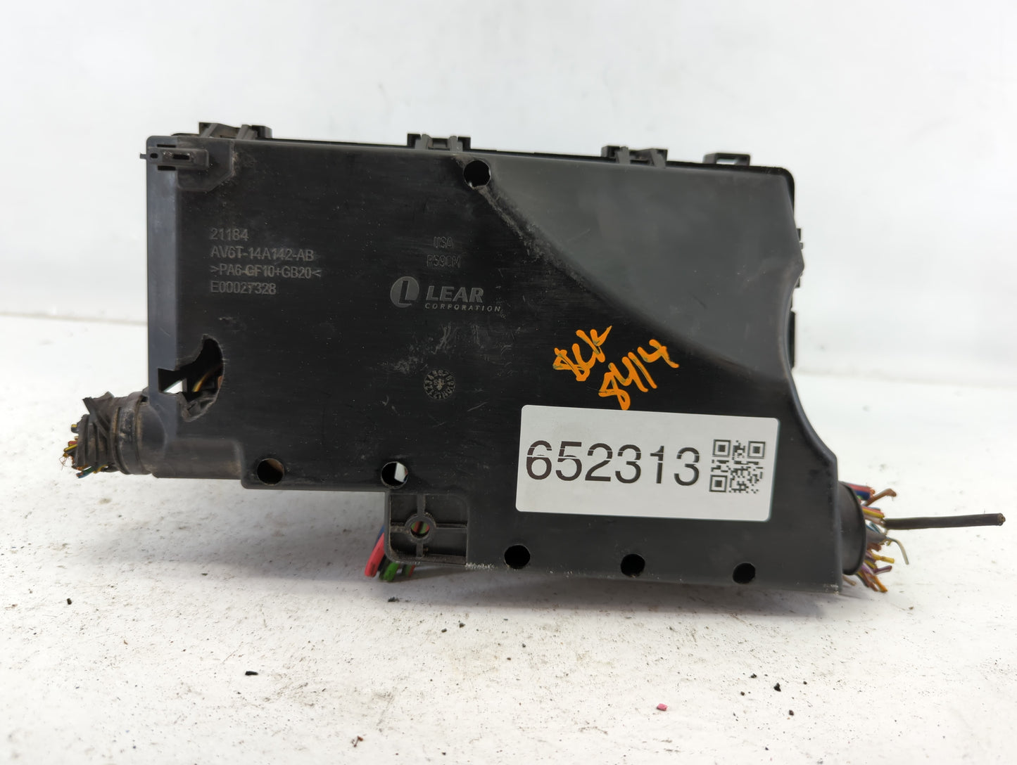 2019 Ford Escape Fusebox Fuse Box Panel Relay Module P/N:E02345500 AV6T-14A067-AD Fits OEM Used Auto Parts - Oemusedautopart