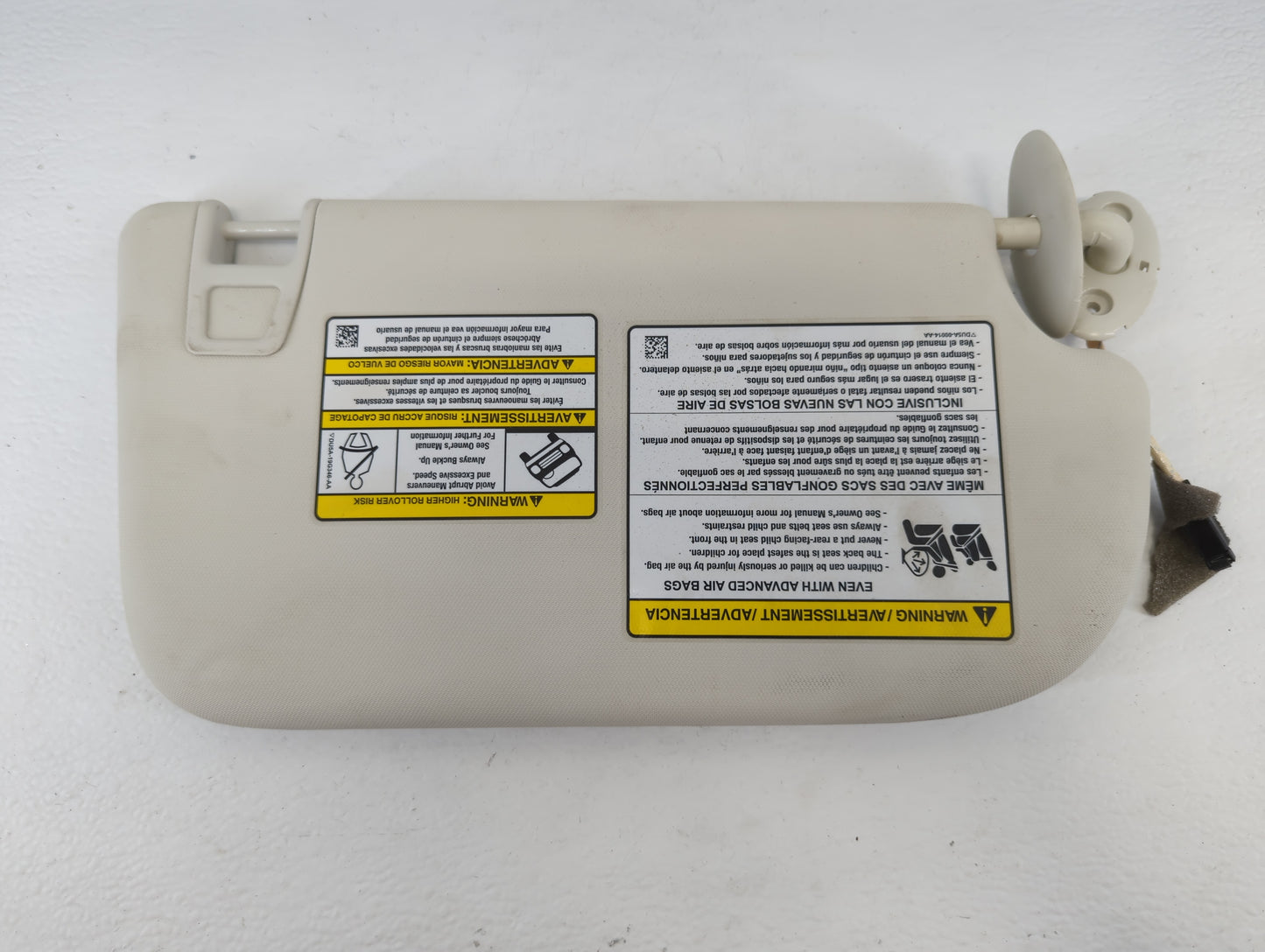 2013-2019 Ford Escape Sun Visor Shade Replacement Driver Left Mirror Fits Fits 2013 2014 2015 2016 2017 2018 2019 OEM Used A