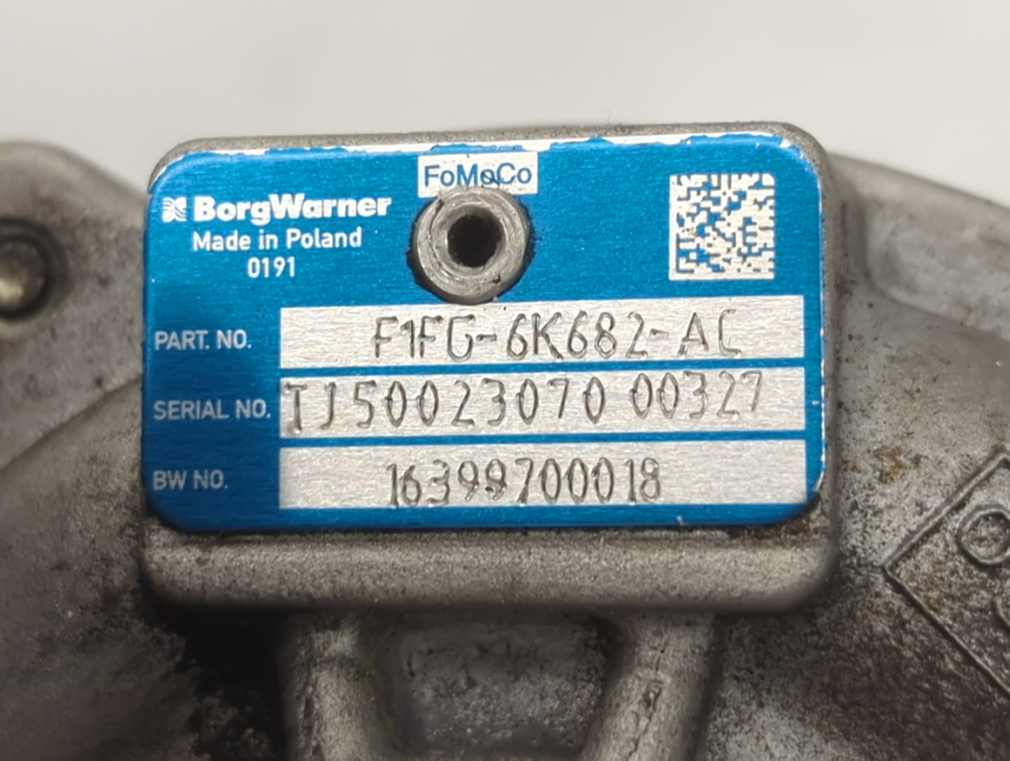 2017 Ford Escape Turbocharger Turbo Charger Super Charger Supercharger - Oemusedautoparts1.com