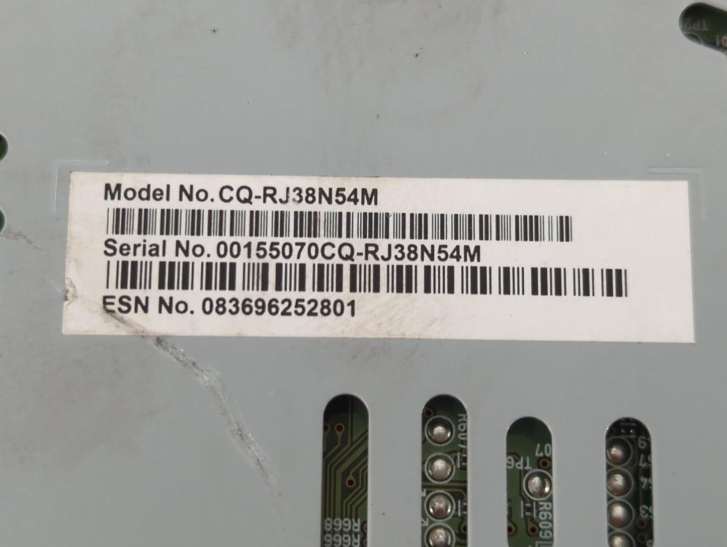 2019 Ford Escape Radio AM FM Cd Player Receiver Replacement P/N:GJ5T-19C107-KA Fits OEM Used Auto Parts - Oemusedautoparts1.