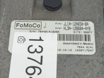2018-2019 Ford Expedition PCM Engine Control Computer ECU ECM PCU OEM P/N:HL3A-12B684-AYB JL1A-12A650-BA Fits Fits 2018 2019 2020 OEM Used Auto Parts