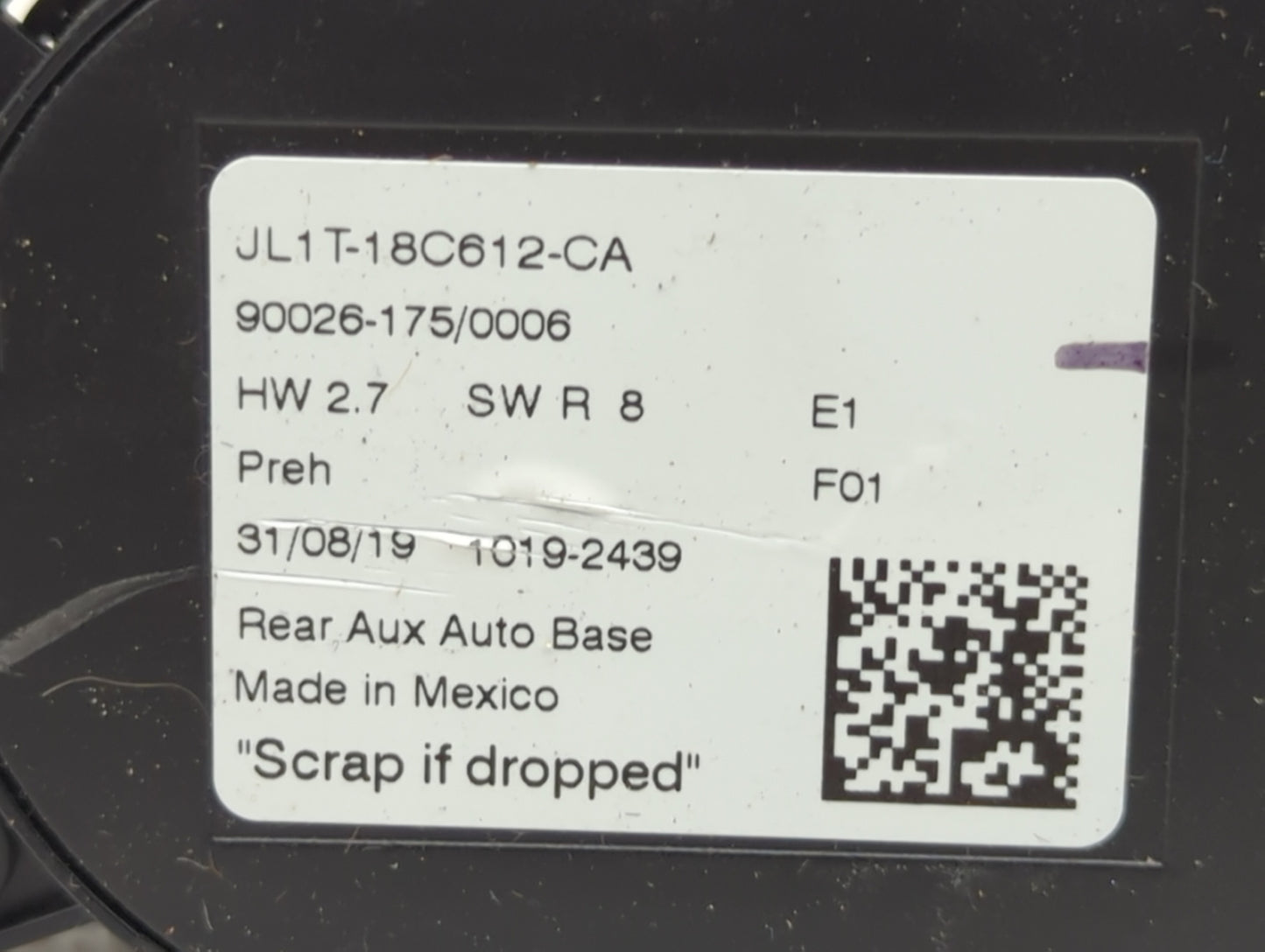 2018-2021 Ford Expedition Climate Control Module Temperature AC/Heater Replacement P/N:JL1T-18C612-CA Fits OEM Used Auto Par