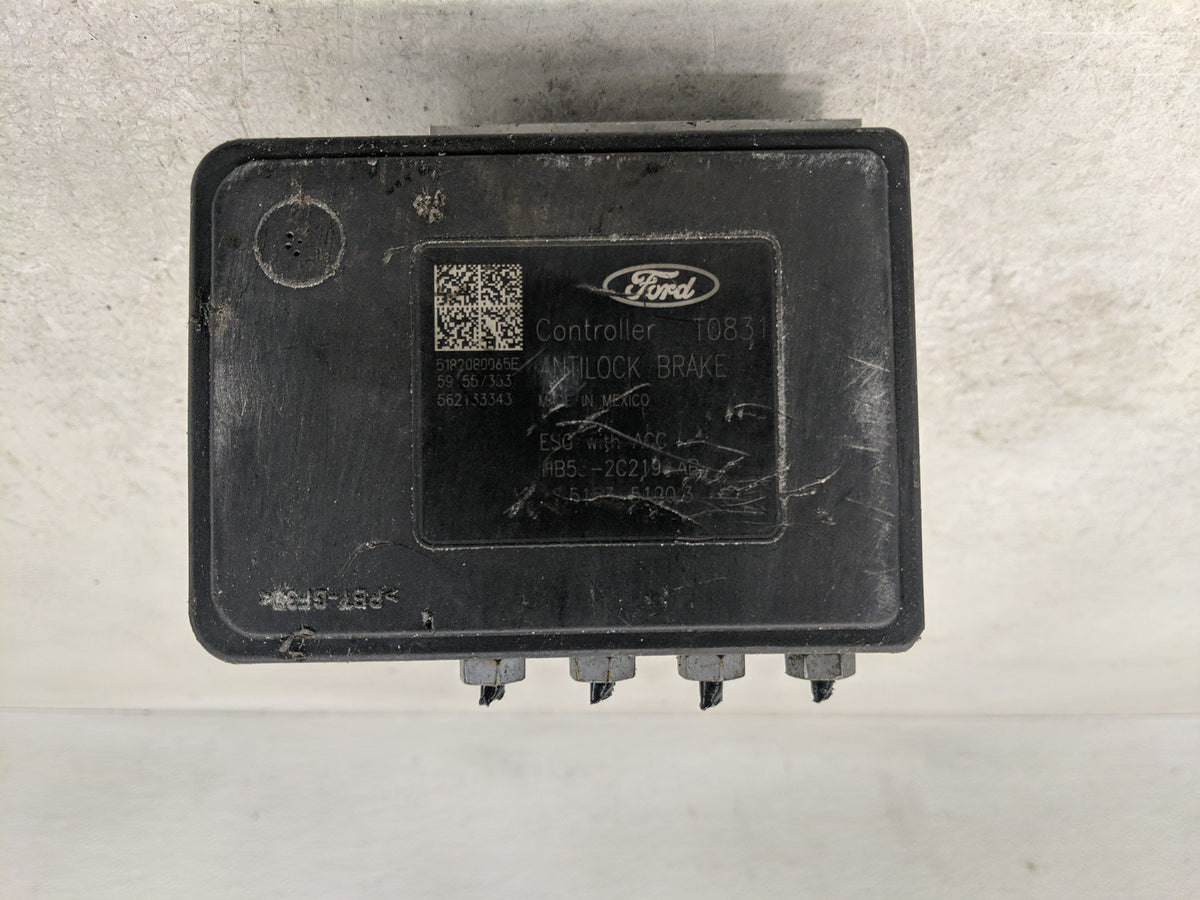 2016-2019 Ford Explorer Anti-Lock Brake ABS Pump Module Actuator OEM P/N:HB53-2C219-AB Fits Fits 2016 2017 2018 2019 OEM Use