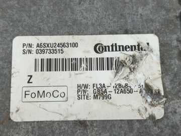 2016-2019 Ford Explorer PCM Engine Control Computer ECU ECM PCU OEM P/N:A6SXU24563100 Fits Fits 2015 2016 2017 2018 2019 OEM Used Auto Parts