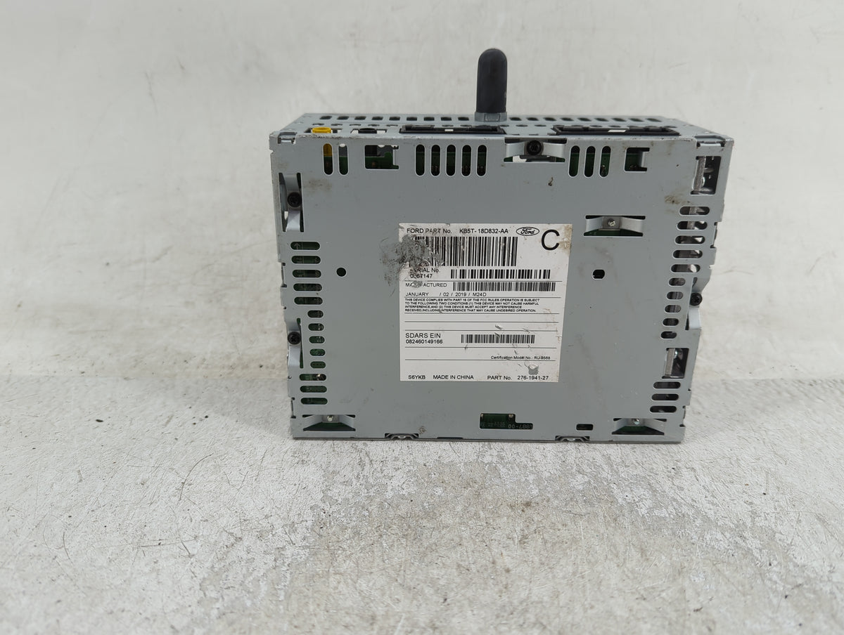 2018 Ford Explorer Radio AM FM Cd Player Receiver Replacement P/N:KB5T-18D832-AA Fits OEM Used Auto Parts - Oemusedautoparts