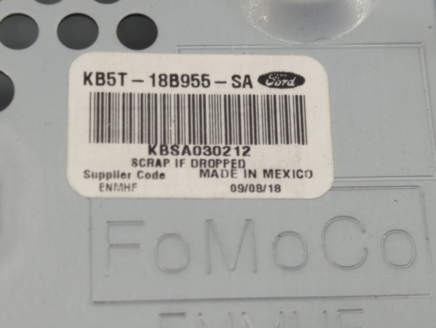 2019-2019 Ford Explorer Information Display Screen - Oemusedautoparts1.com