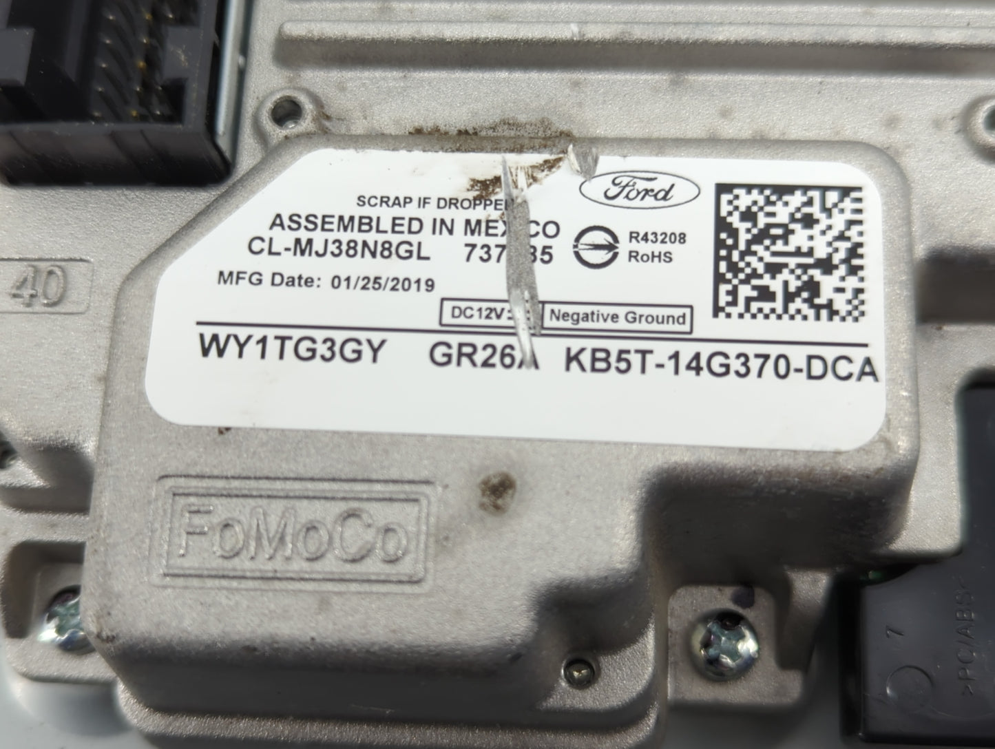 2019-2019 Ford Explorer Information Display Screen - Oemusedautoparts1.com