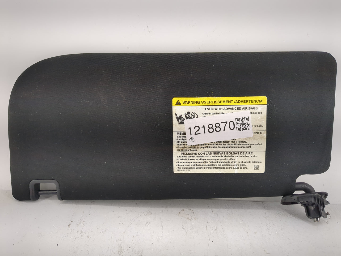 2018-2020 Ford F-150 Sun Visor Shade Replacement Passenger Right Mirror Fits Fits 2018 2019 2020 OEM Used Auto Parts - Oemus